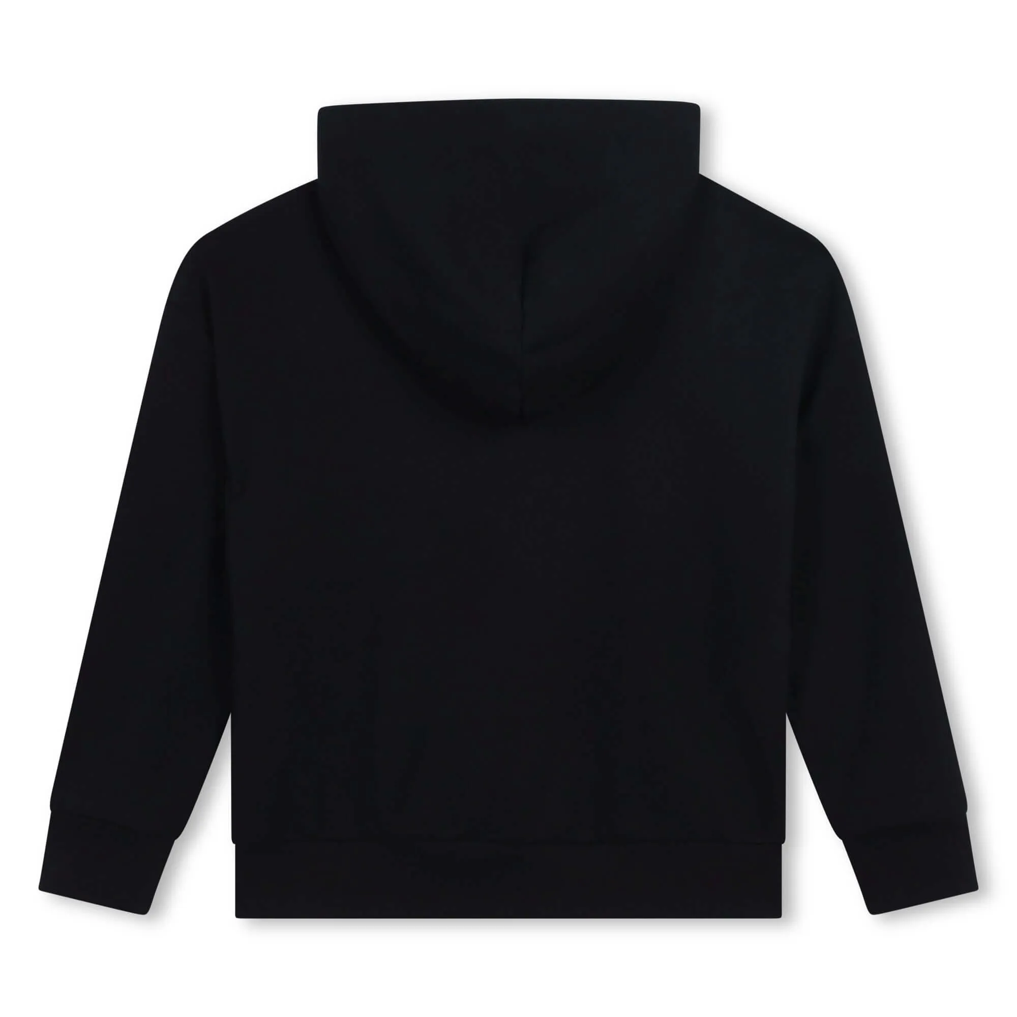 Girls Black Logo Hoodie