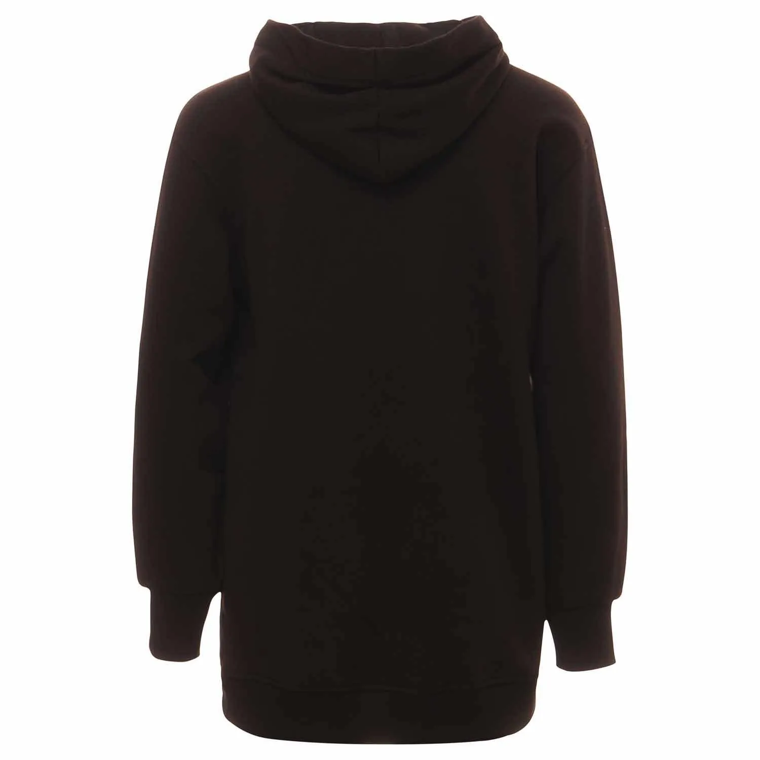 Girls Black Logo Hoodie