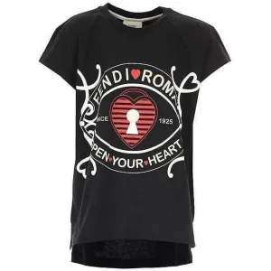 Girls Black T-Shirt