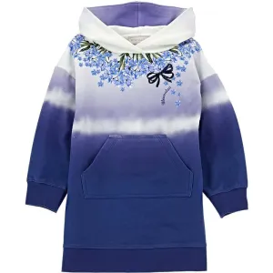 Girls Blue Flower Dress
