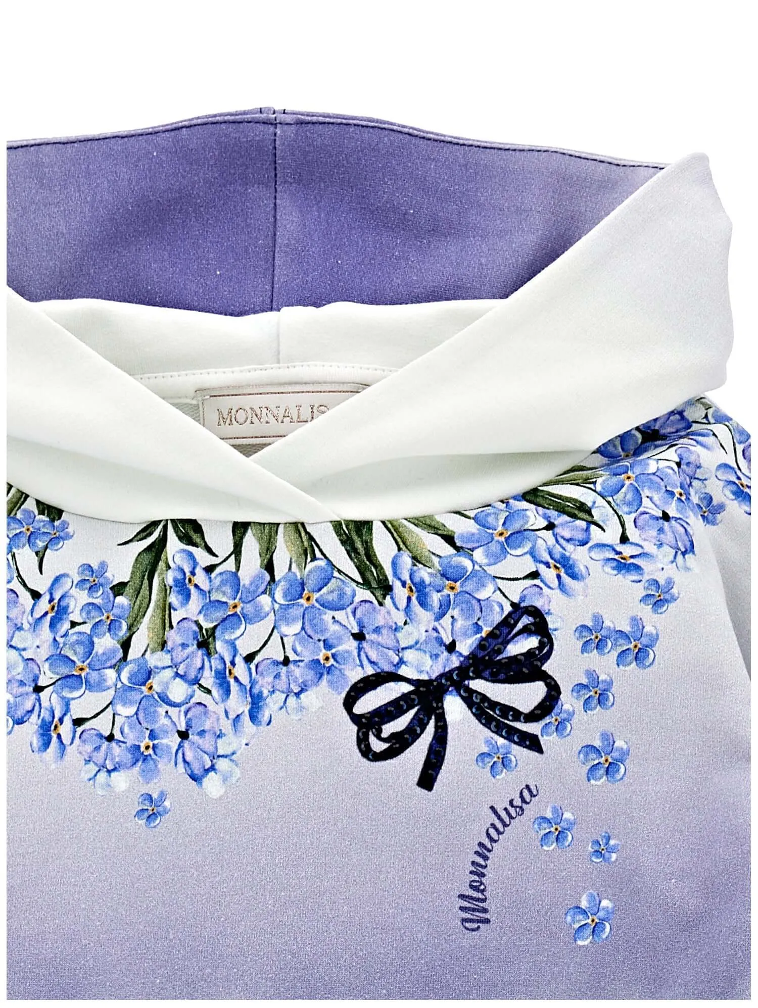 Girls Blue Flower Dress