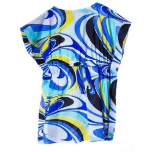 Girls Blue Kaftan