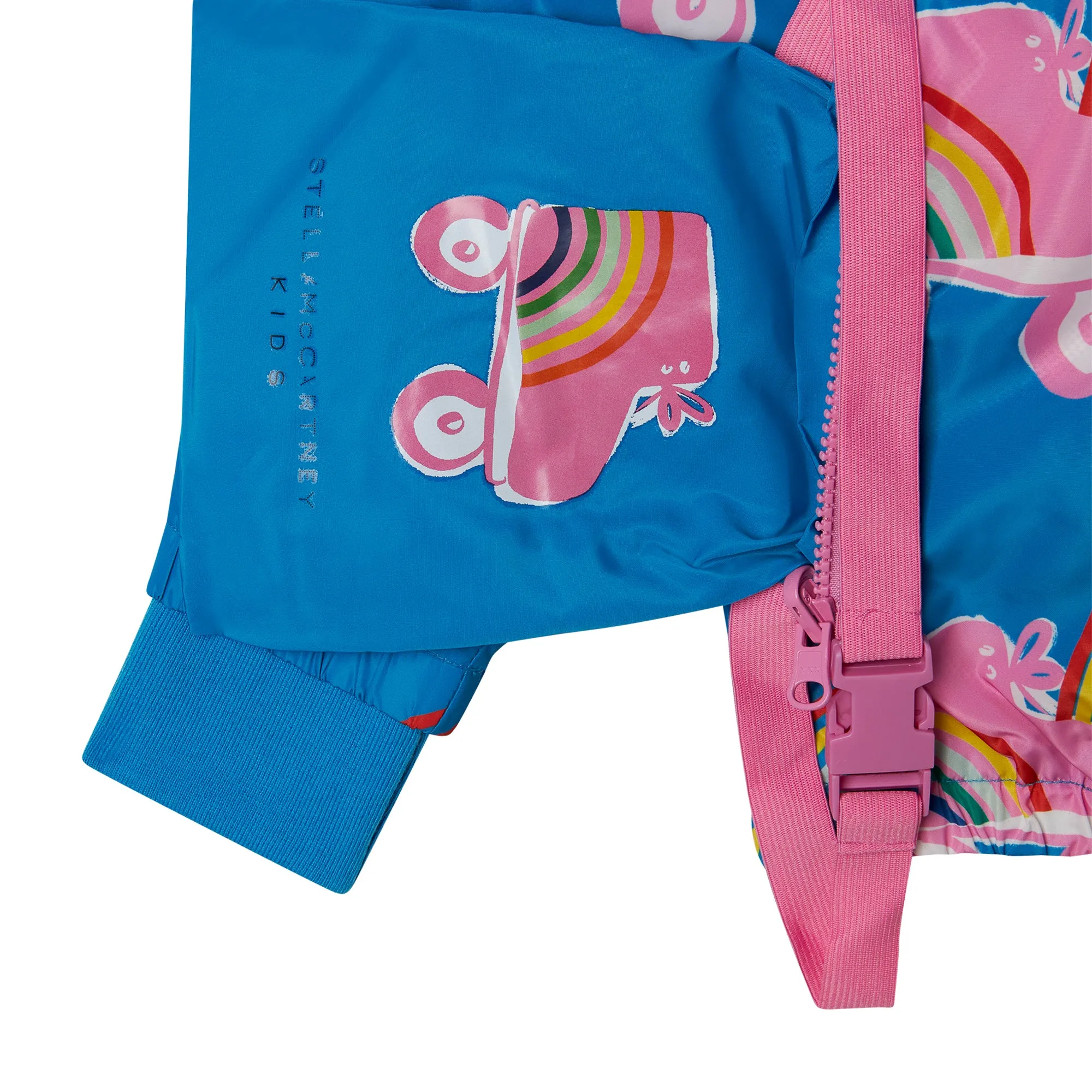 Girls Blue Skater Jacket