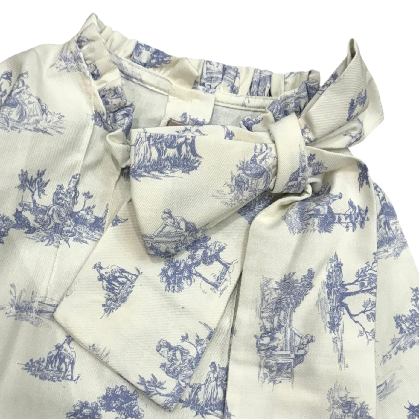 Girls Blue Skort & Blouse