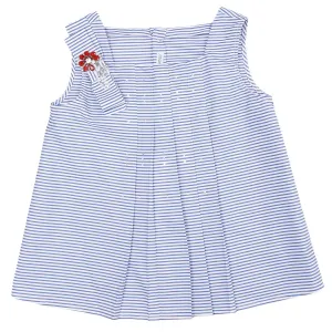 Girls Blue Striped top