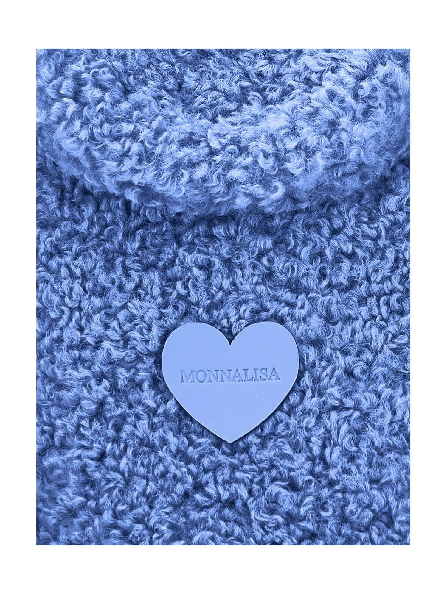 Girls Blue Teddy Bag
