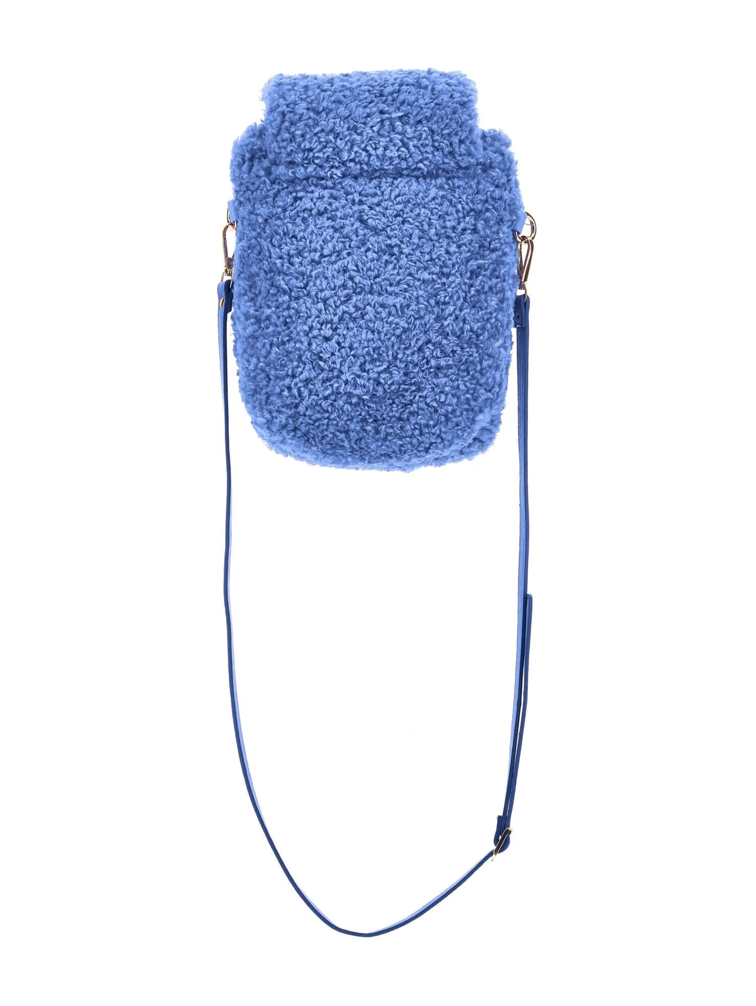 Girls Blue Teddy Bag