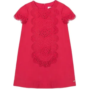 Girls Bright Pink Dress