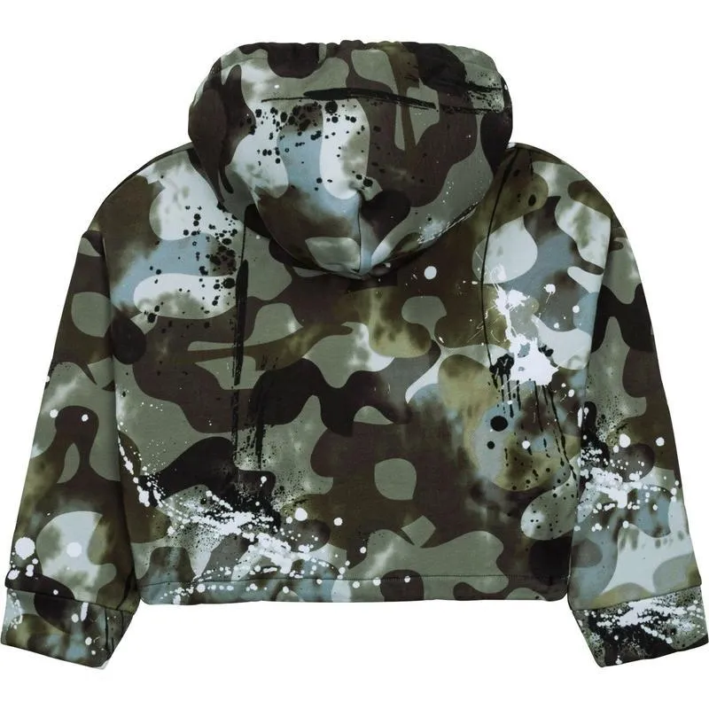 Girls Camo Hoodie