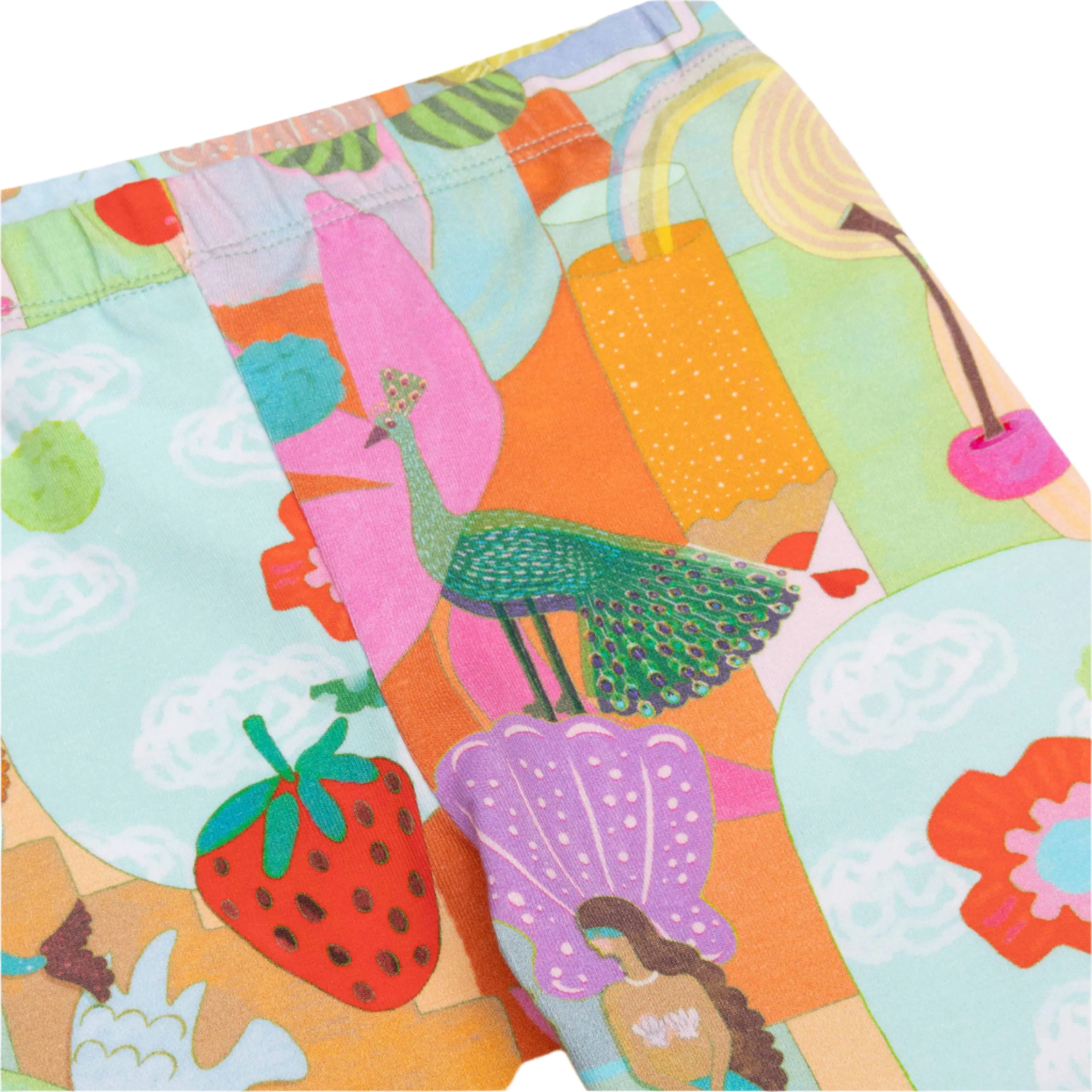 Girls Colourful Leggings