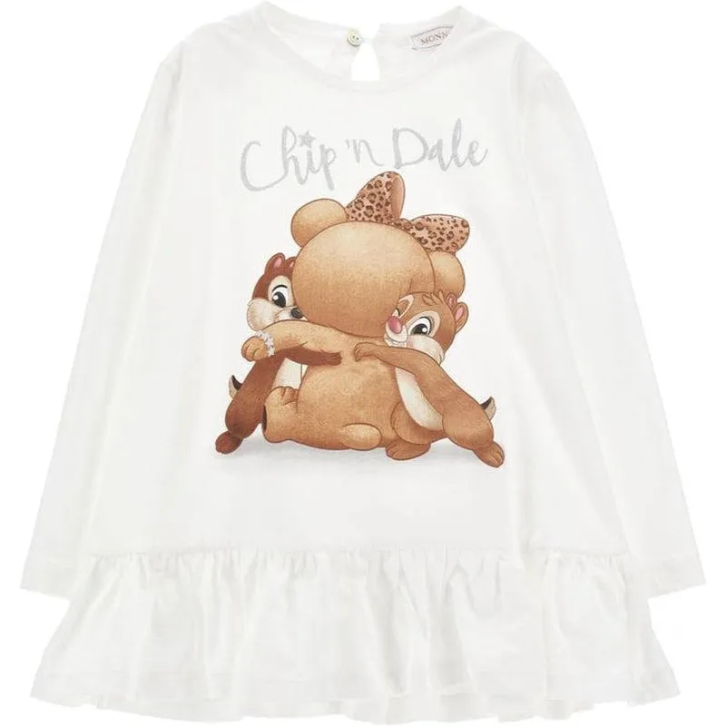 Girls Cream Chip T-Shirt
