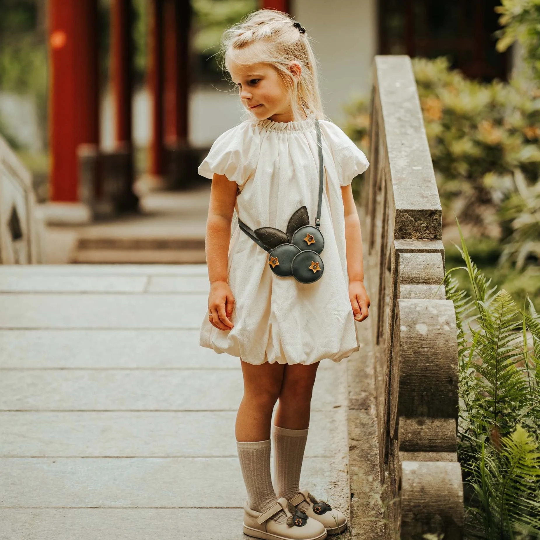 Girls Cream Dress