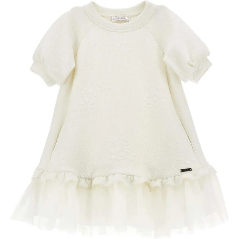 Girls Cream Dress