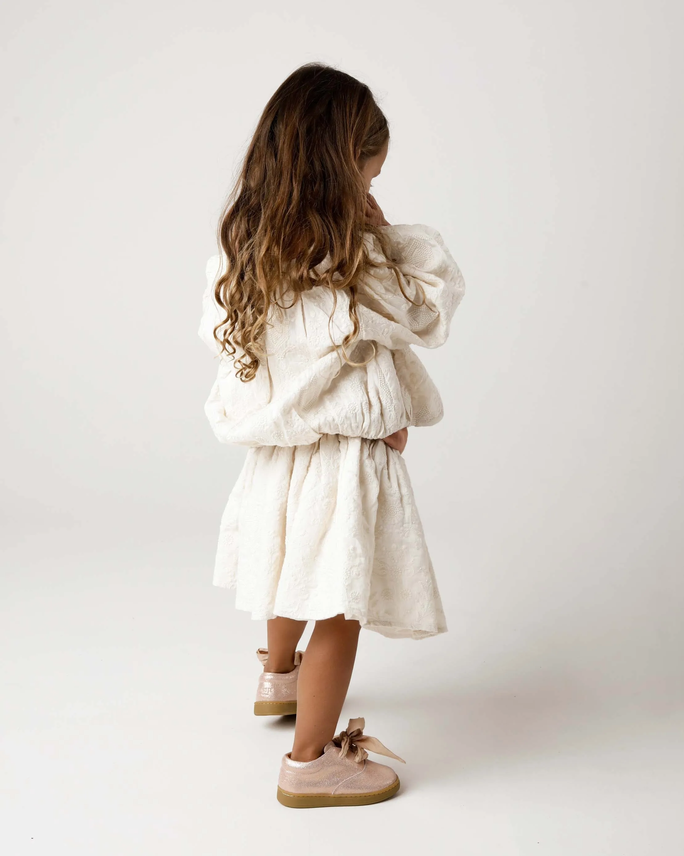 Girls Cream Jacket