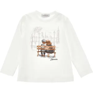 Girls Cream Lady & The Tramp T-shirt