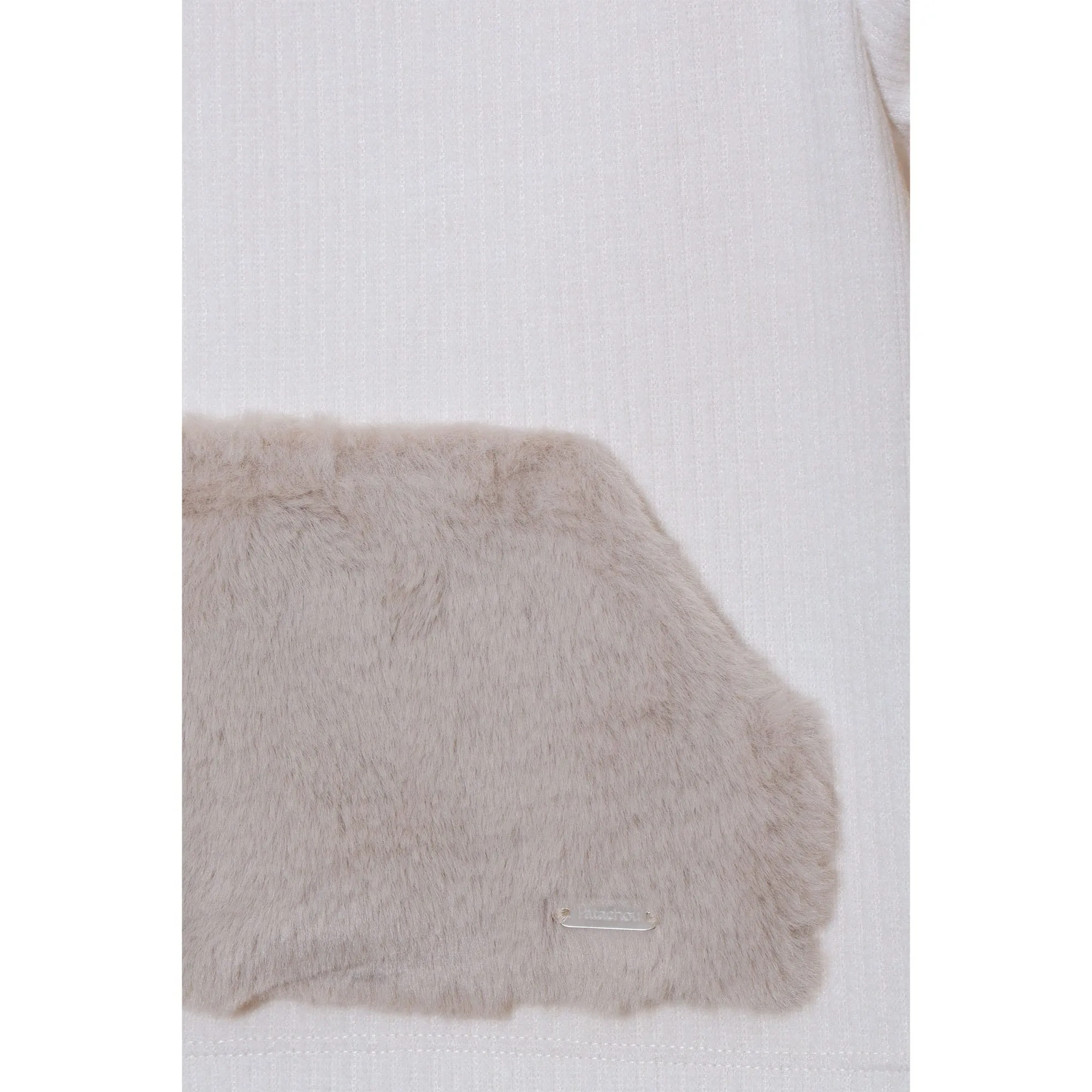 Girls Cream Legging Set