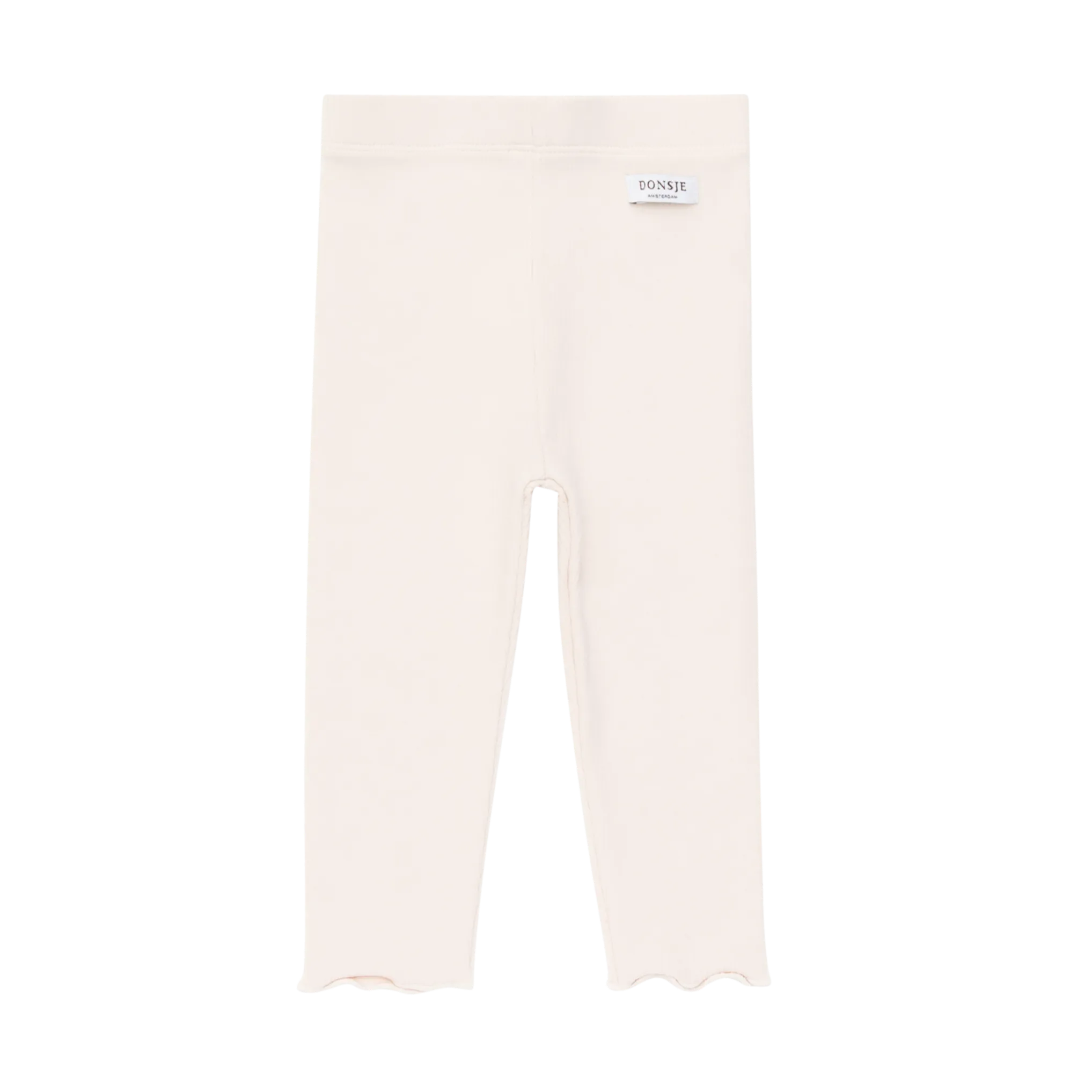 Girls Cream Leggings