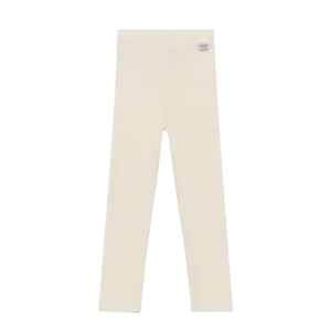 Girls Cream Leggings