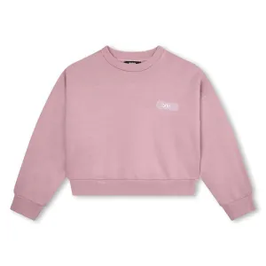 Girls Dusty Pink Sweatshirt