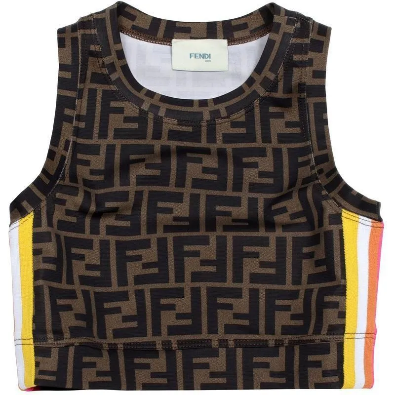 Girls FF Logo Vest Top