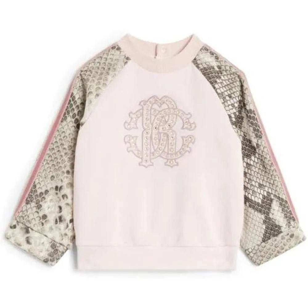 Girls Fleece Python Print Set