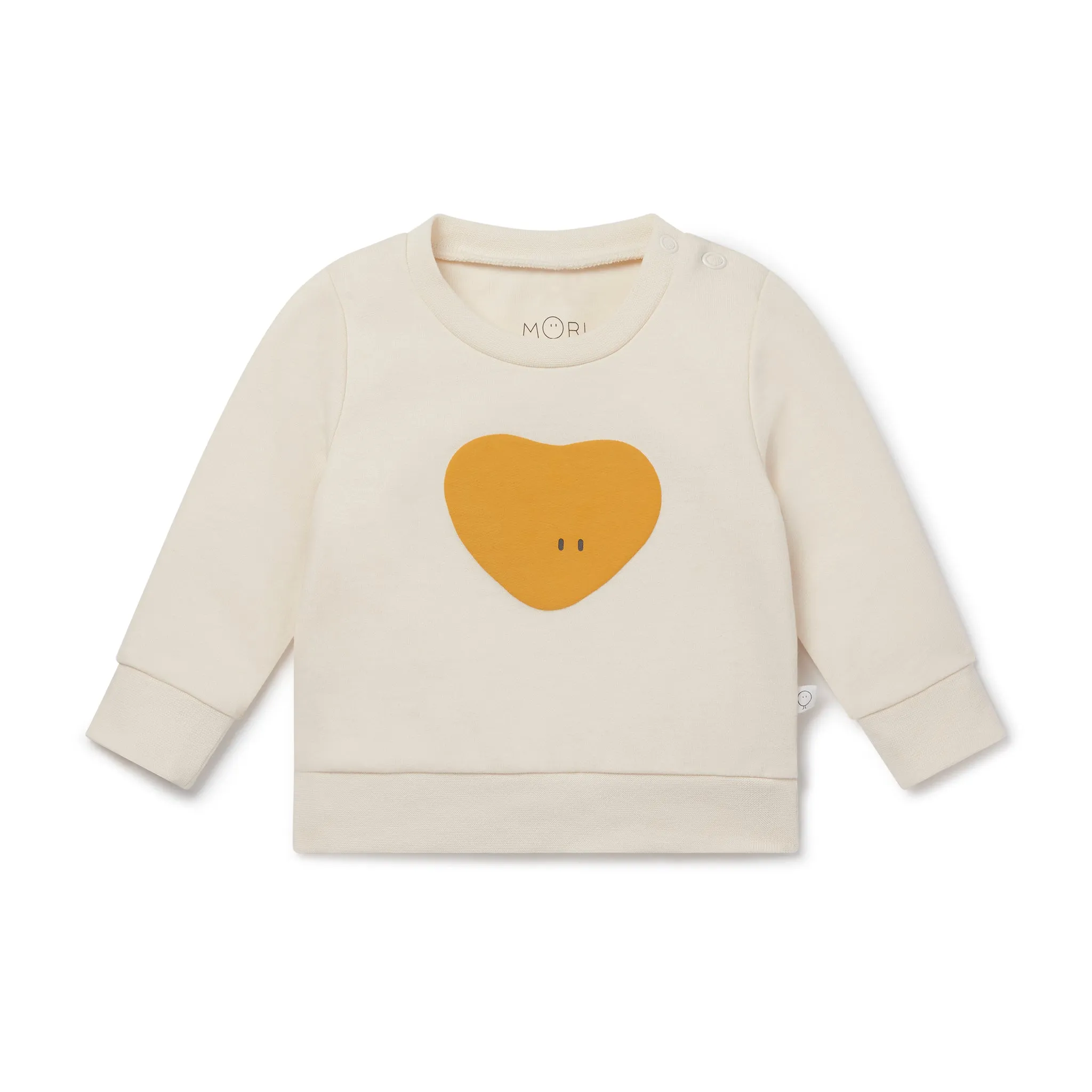 Heart Sweatshirt & Ribbed Leggings Outfit