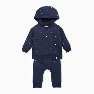 Hearts Hoodie & Joggers Set