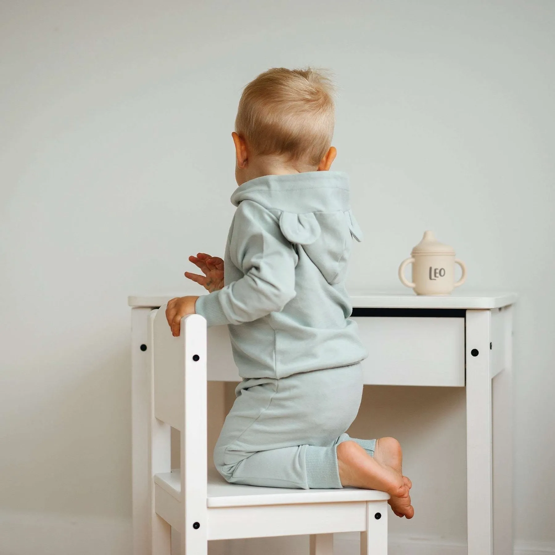 JBØRN Baby Gift Set | Organic Cotton Baby Hoodie & Joggers Set