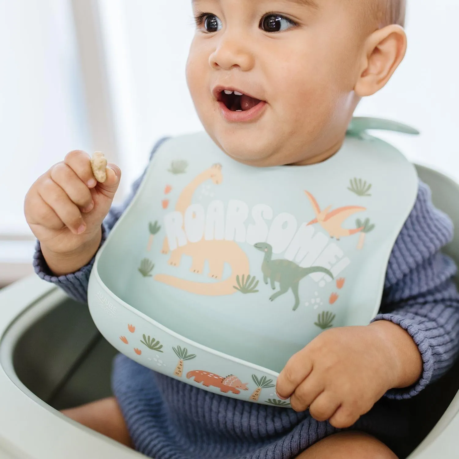 Jujube Silicone Bib | Roarsome