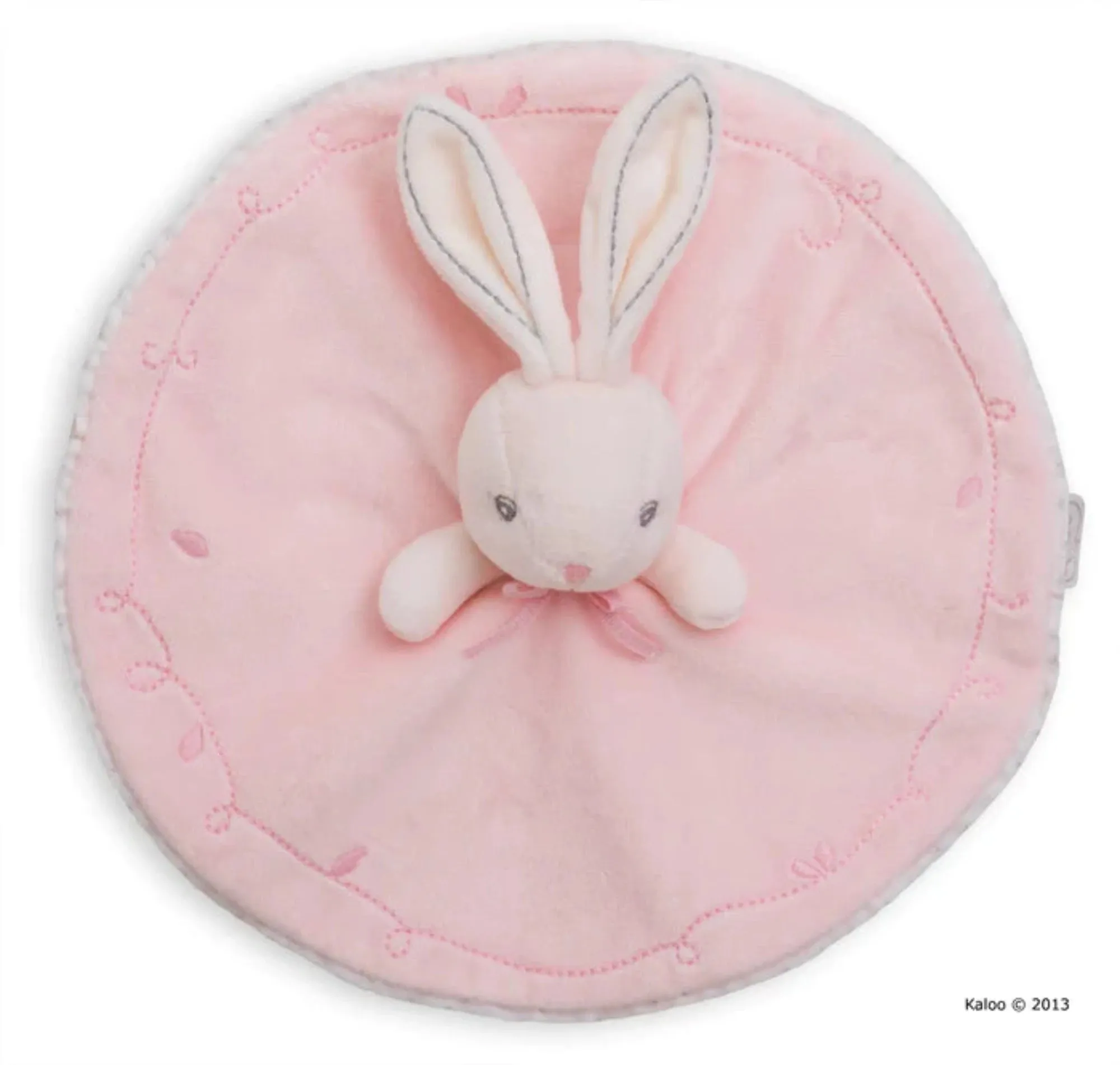 KALOO Perle Round Doudou Rabbit - Pink