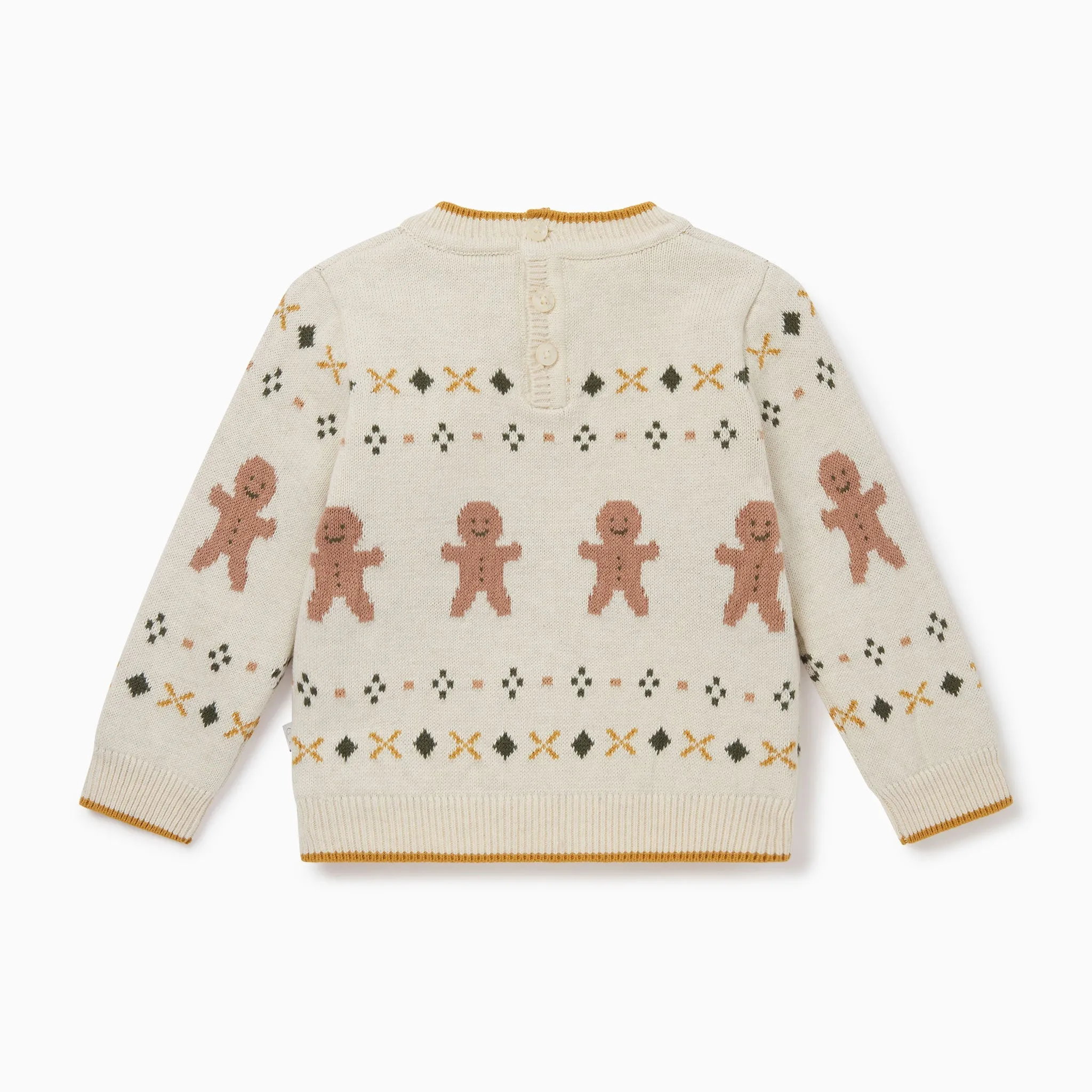 Knitted Gingerbread Jumper