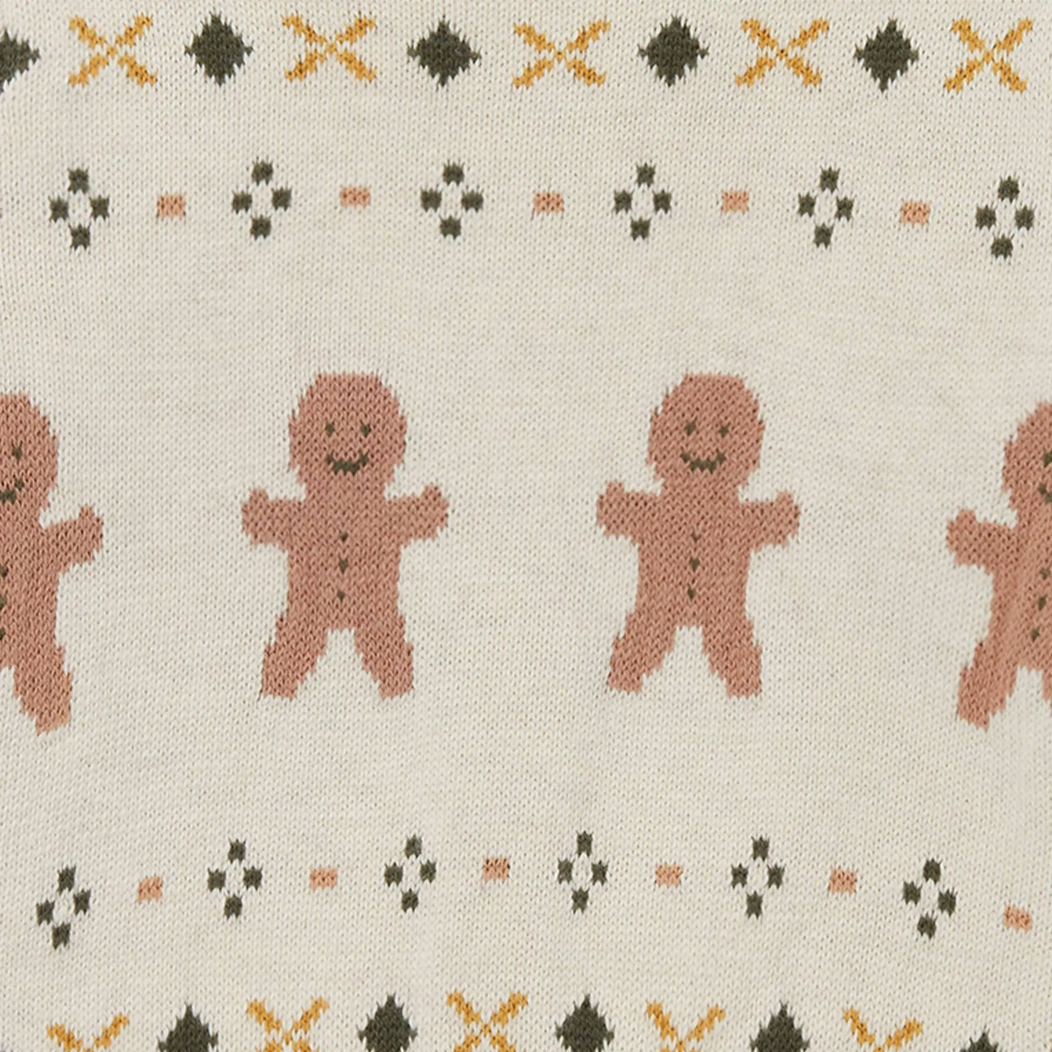Knitted Gingerbread Jumper