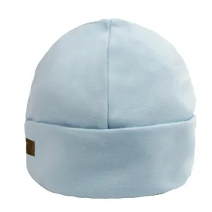 Kushies Baby Cap 3-6M Blue Solid