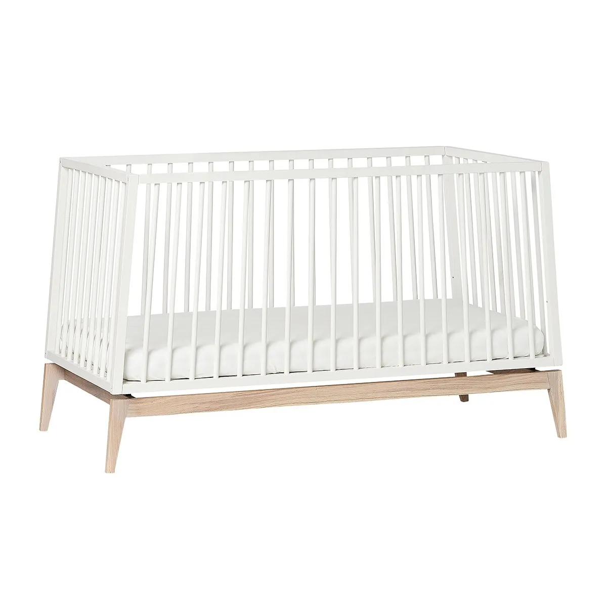 LEANDER, LUNA BABY COT, 140X70 CM, White
