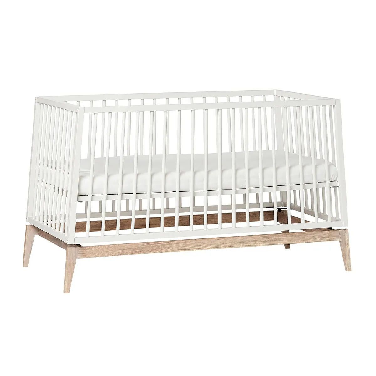 LEANDER, LUNA BABY COT, 140X70 CM, White