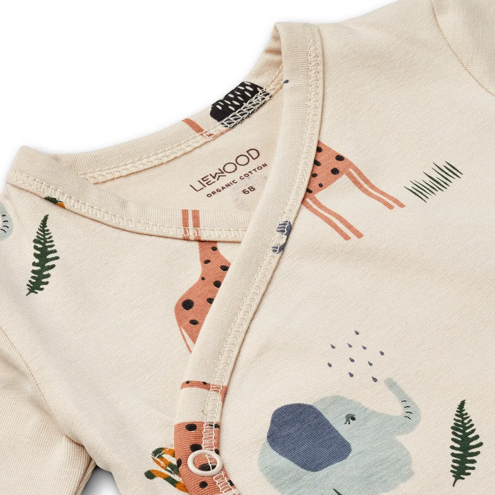 Liewood, Hali Bodysuit 2 Pk, Safari