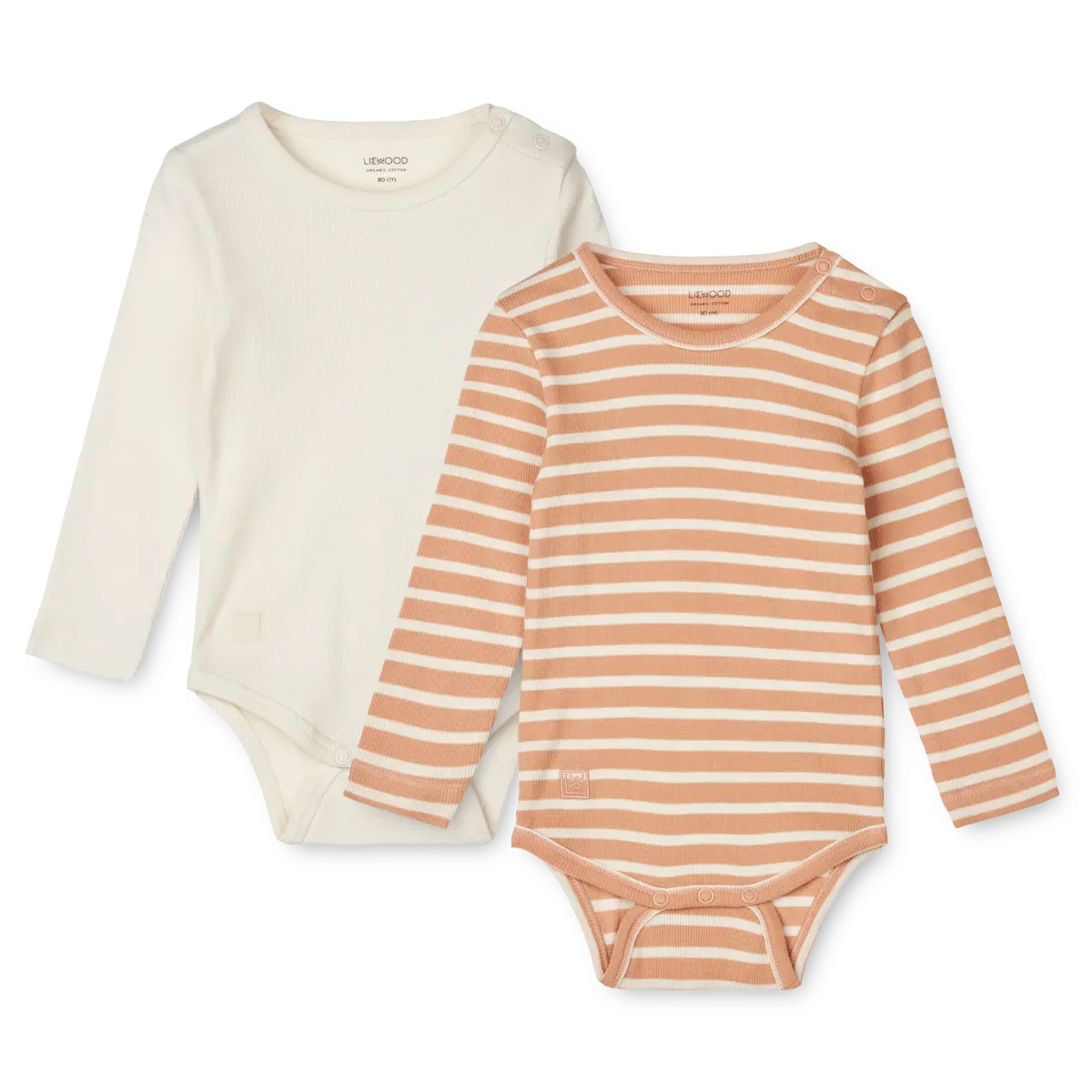 Liewood, Yanni Bodysuit 2 Pk, Tuscany Rose