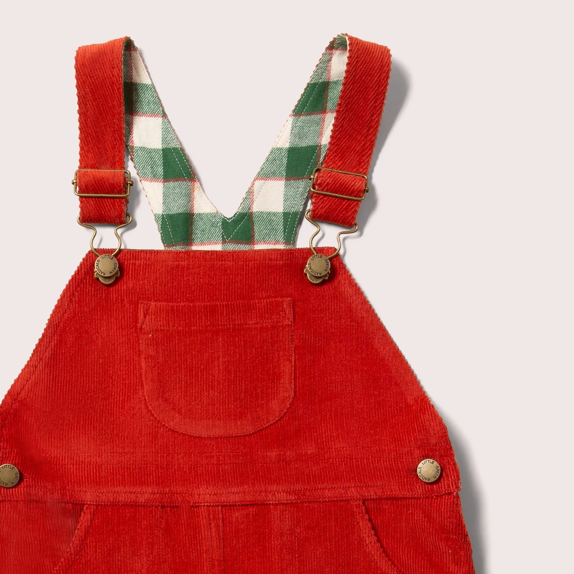 Little Green Radicals: Hazelnut Classic Pinafore Dress