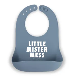 Little Mister Mess Wonder Bib: Blue