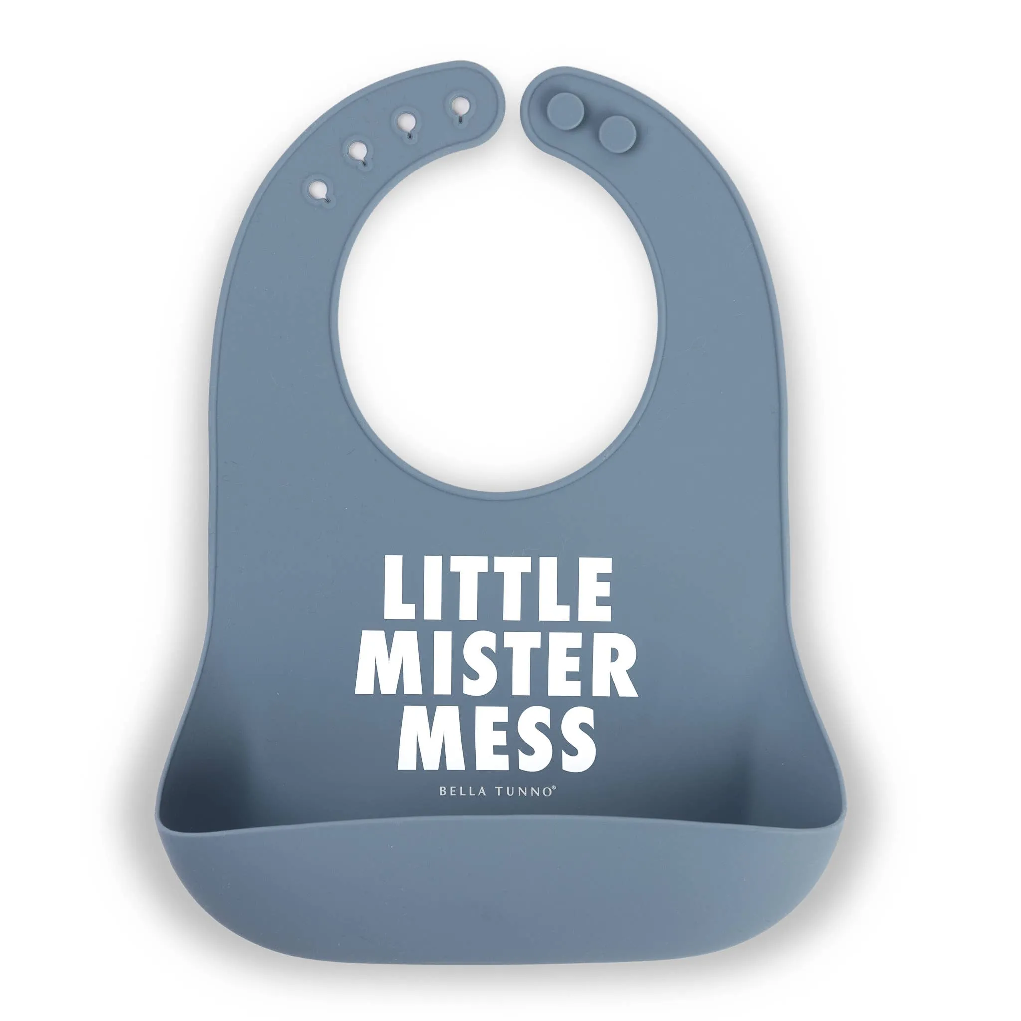 Little Mister Mess Wonder Bib: Blue