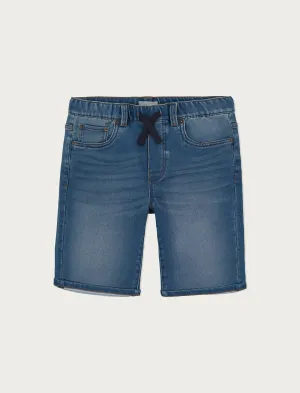 Lucky Brand Boys Knit Denim Shorts Light Blue Lucky Brand