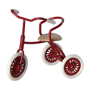 Maileg abri a  tricycle for mouse - red 2024