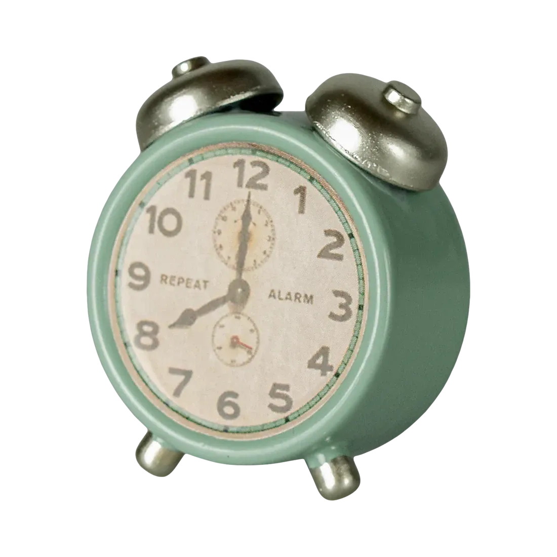 Maileg alarm clock for mouse - mint