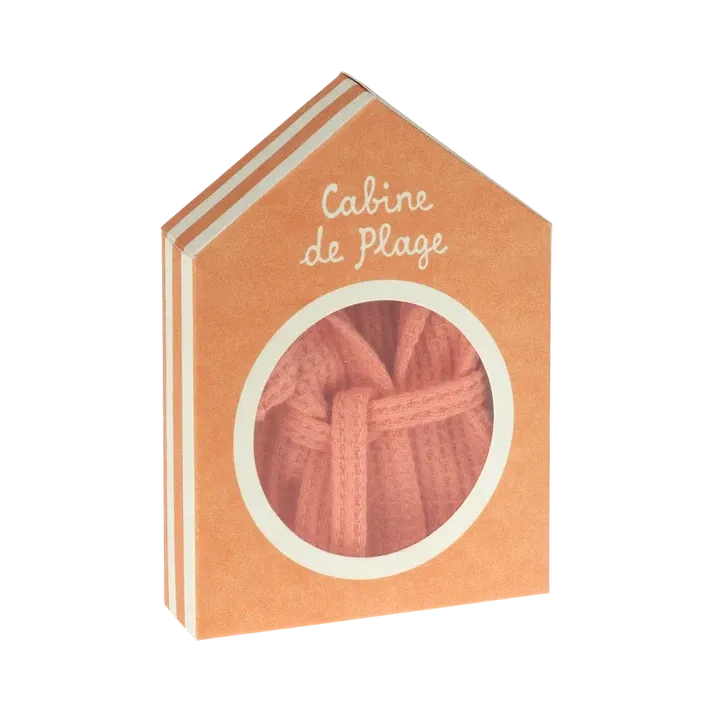 Maileg bathrobe - coral
