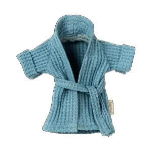 Maileg bathrobe - dusty blue
