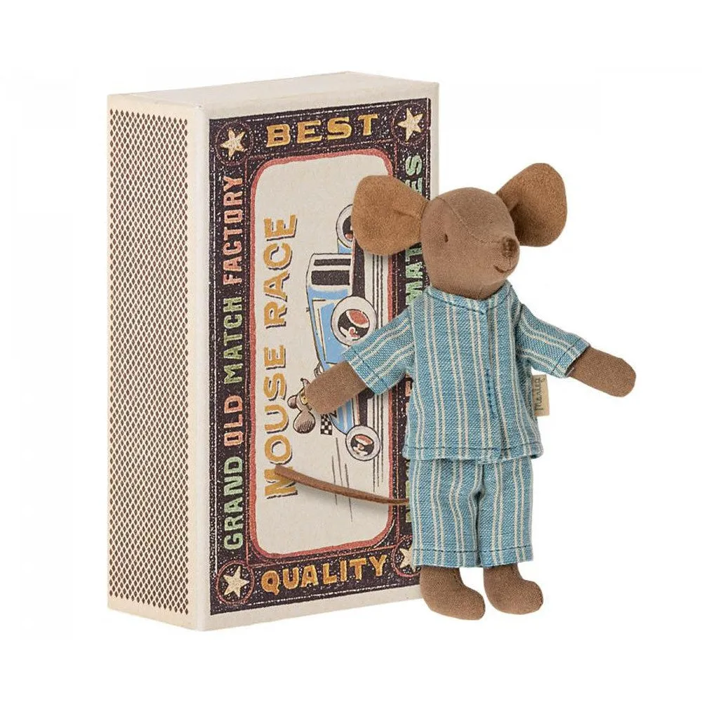 Maileg big brother in matchbox - pyjamas 2023
