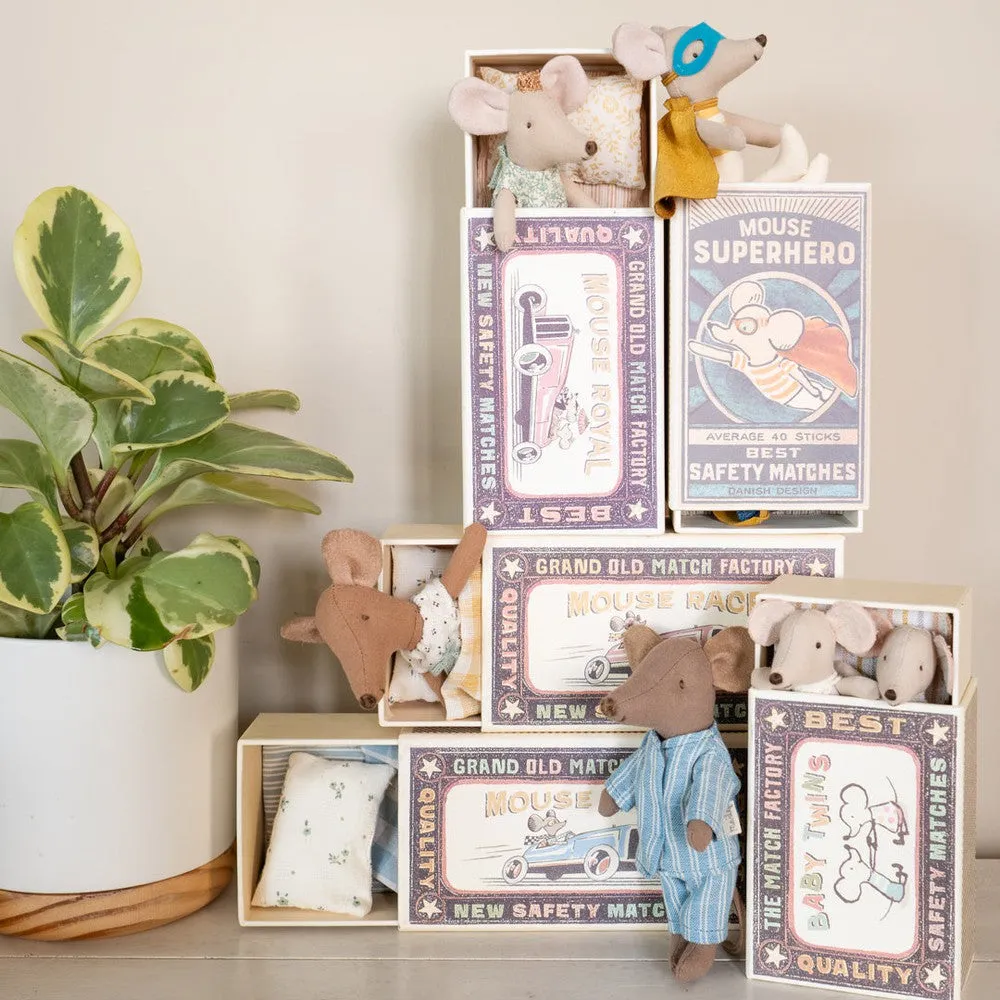 Maileg big brother in matchbox - pyjamas 2023