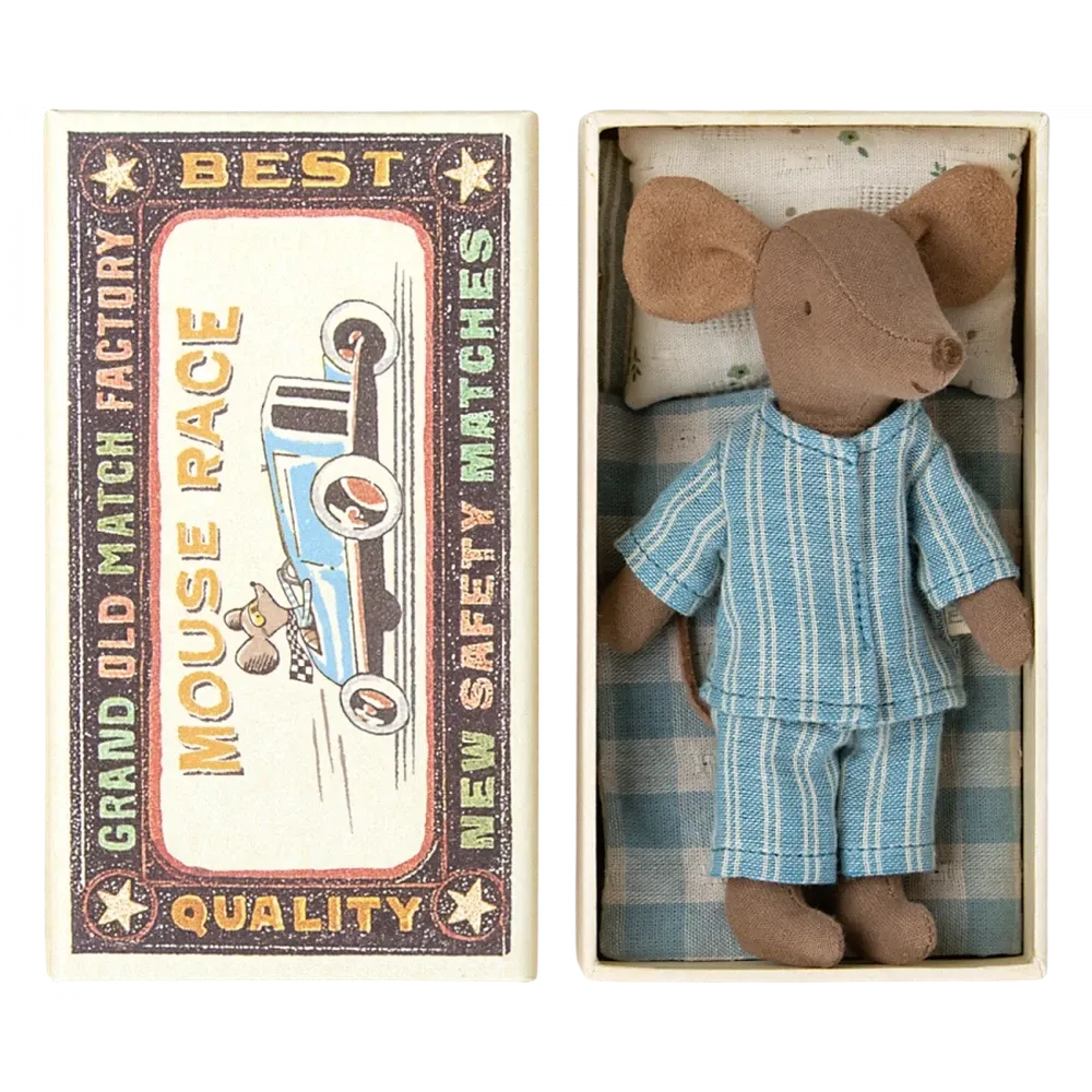 Maileg big brother in matchbox - pyjamas 2023