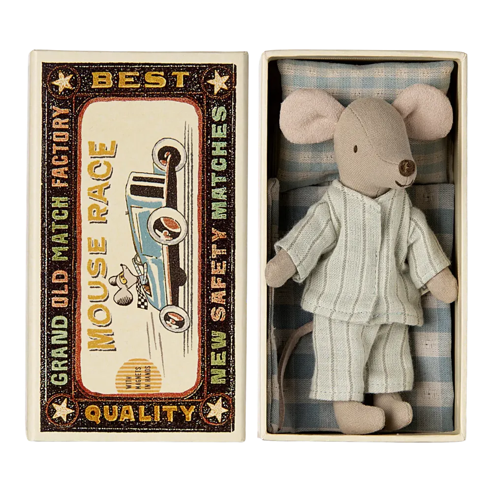 Maileg big brother in matchbox - pyjamas 2024