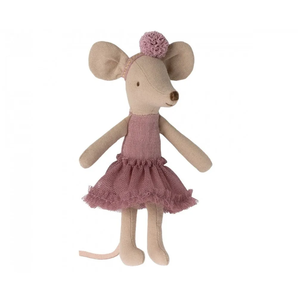 Maileg big sister ballerina mouse - heather